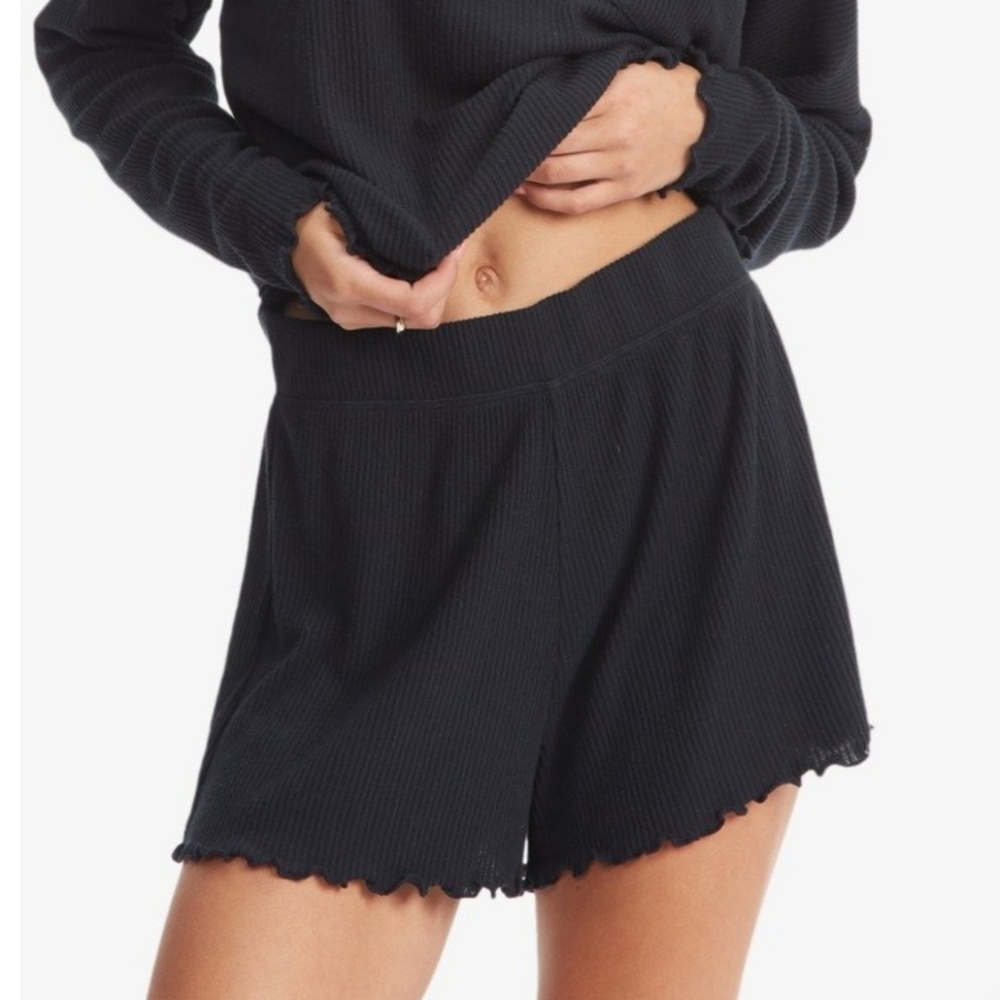 Roxy Cozy Day High Waist Casual Shorts Size Medium NWT